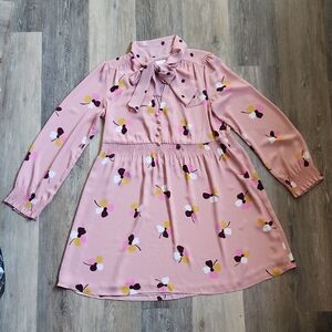 Kate Spade Pink Floral Casual Dress